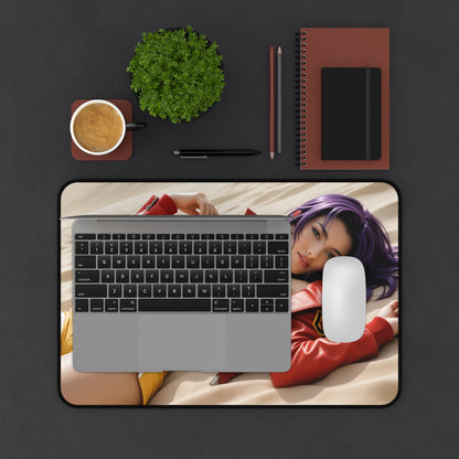 Faye Valentine Schreibtischunterlage, Cowboy Bebop Mauspad, Schreibtischdeko für Anime-Gamerinnen