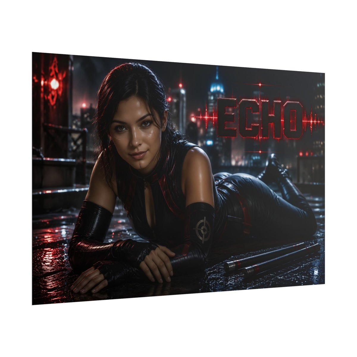 Echo Comic Poster Character Wall Art Collector Room Decor Art Print
