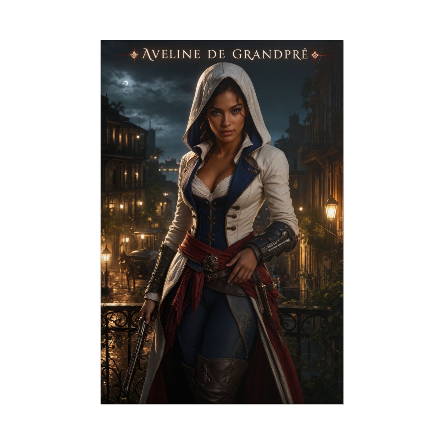 Assassin's Creed Liberation Aveline Poster Gaming Wall Art Print