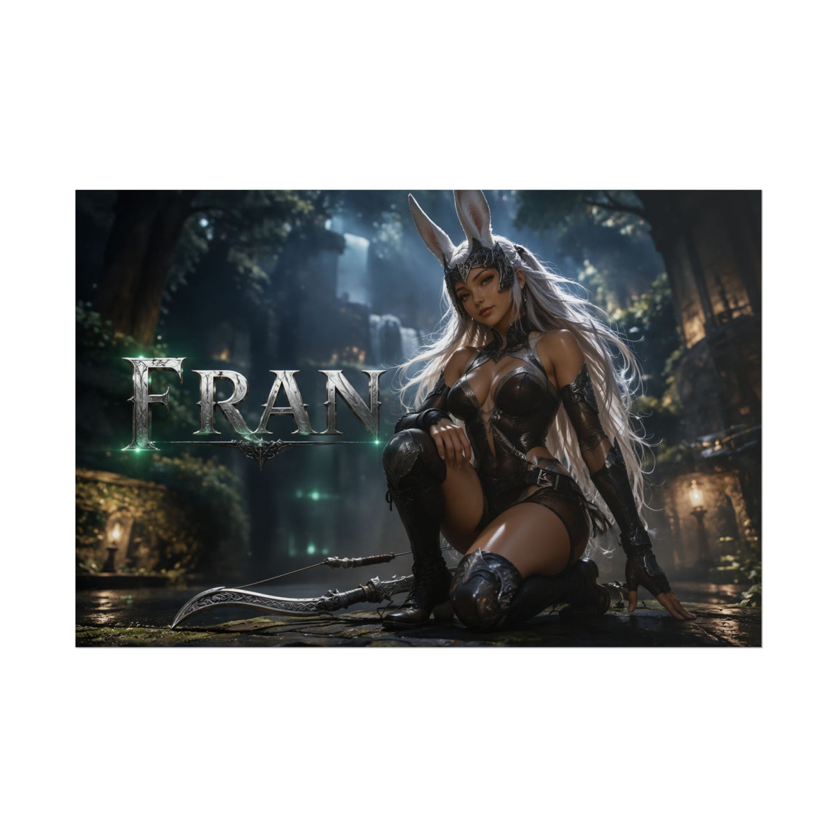 Fran Fantasy Poster Character Wall Art Bedroom Decor Collectible Print