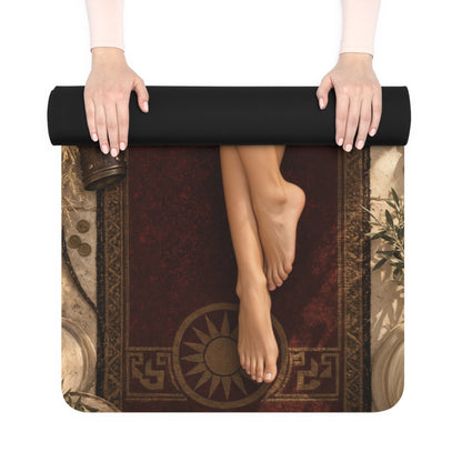 Red Sonja 24x72 Fitness Mat Yoga Stretching Workout Exercise