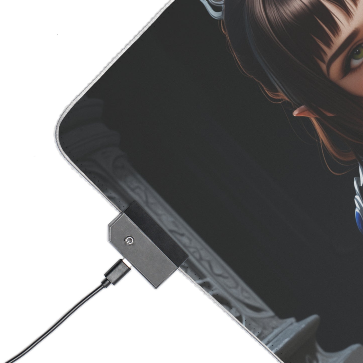 Килимок для столу Shadowheart – світлодіодний RGB-підсвітка, ігровий комплект для дівчат з аніме Waifu