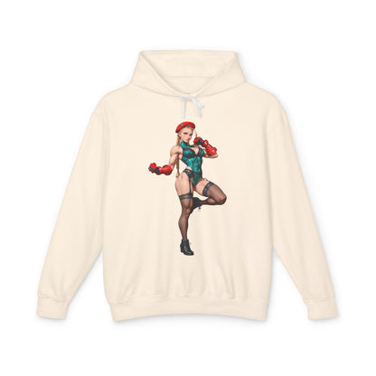 Cammy White Hoodie | Street Fighter Gamer Hoodie | Anime Waifu Grafik-Pullover
