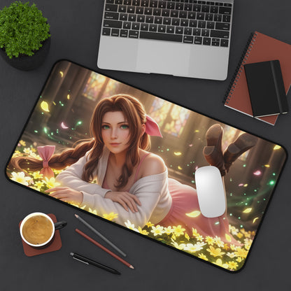 Final Fantasy Mouse Pad, Aerith Desk Mat, Anime Decor XXL