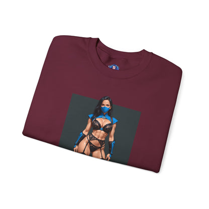 Толстовка Kitana Mortal Kombat, топ Edenian Warrior Crewneck, затишний ігровий вуличний одяг для колекціонерів