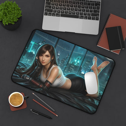 Final Fantasy Mouse Pad, Tifa Desk Mat, Anime Decor XXL