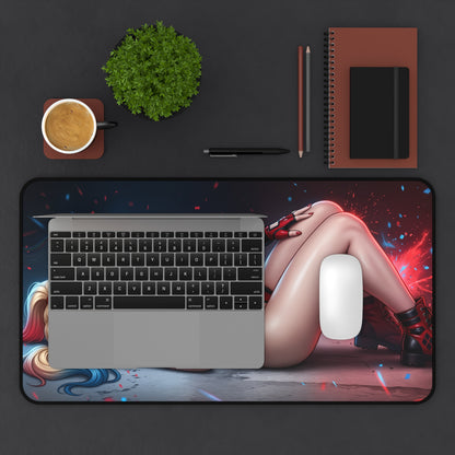 DC Comics Mouse Pad, Harley Quinn Desk Mat, Gamer Gift XXL