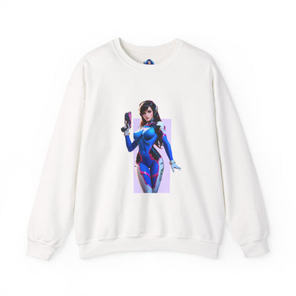 D.Va Sweatshirt, Overwatch Rundhalsausschnitt, Gemütliche Gamer-Streetwear für Fans und Sammler