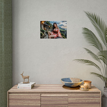 Настінний плакат Вайфу | Принт аніме Незуко для спальні отаку або облаштування