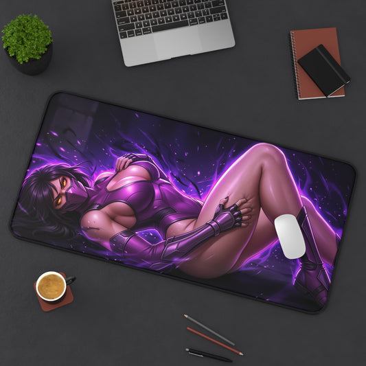 Mortal Kombat Mouse Pad, Mileena Desk Mat, Gamer Gift XXL