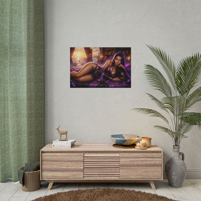 Nico Robin Poster, Anime Wall Art, Fantasy Print, Gamer Decor
