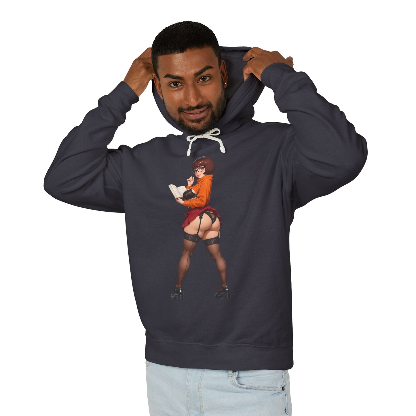 Velma-Hoodie | Niedlicher Cartoon-Hoodie | Anime-Pullover mit mysteriösem Mädchen