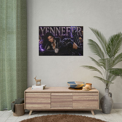 Yennefer of Vengerberg Poster The Witcher Gaming Wall Art Character Room Decor