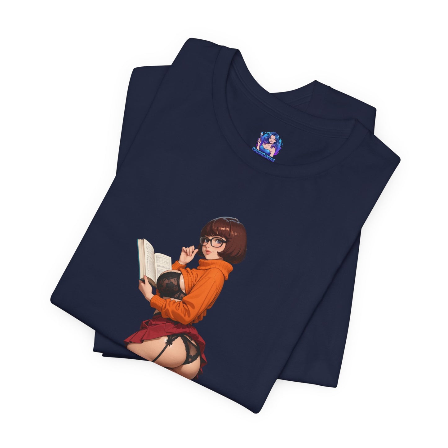 Velma-T-Shirt | Smartes Geek-Girl-Shirt für Fans &amp; Sammler | Süßes Shirt für die geheimnisvolle Heldin