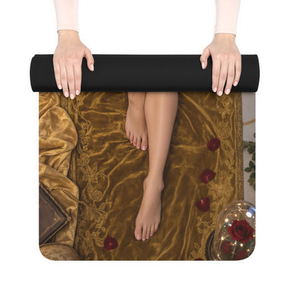 Belle Rubber Yoga Mat 24x72 Fitness Pilates Stretching Mat