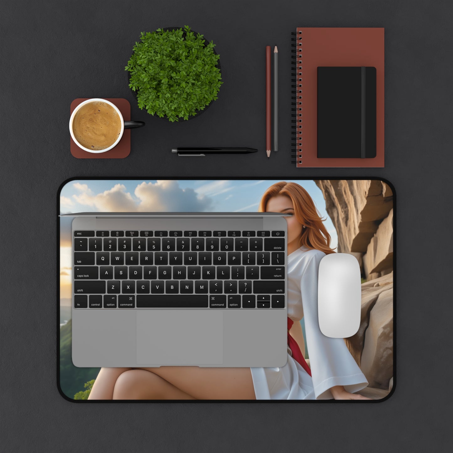 Килимок для столу Цунаде, килимок для миші Наруто, декор для столу з аніме-героями