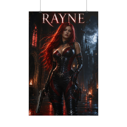 BloodRayne Rayne Poster Vampire Game Wall Art Print Decor