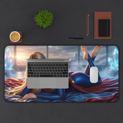 DC Comics Mouse Pad, Supergirl Desk Mat, Gamer Gift XXL