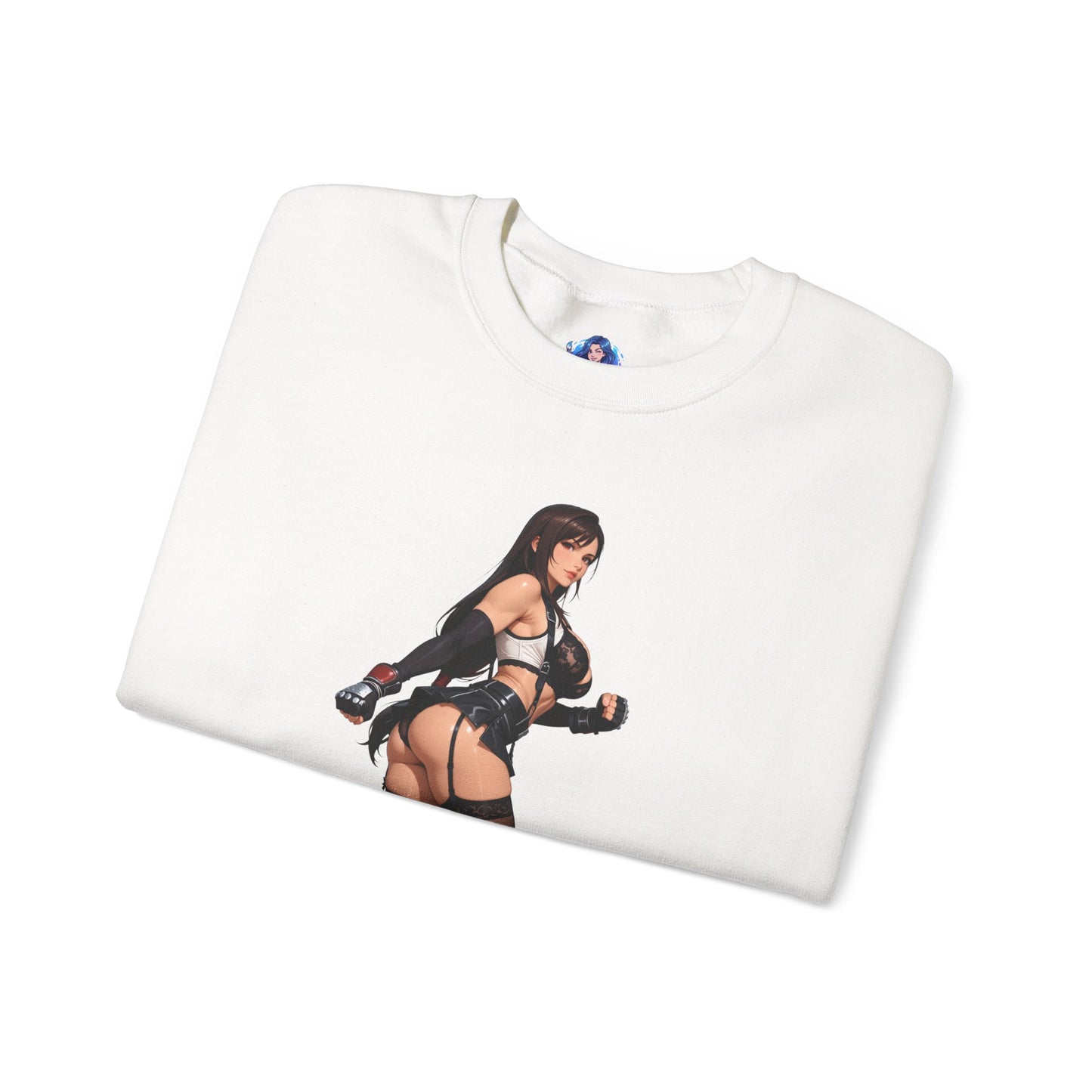 Толстовка Tifa Lockhart, FFVII Crewneck, затишний ігровий одяг для фанатів
