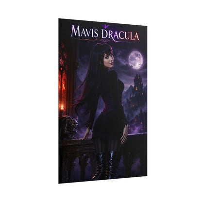 Mavis Dracula Poster, Hotel Transylvania Wall Art, Vampire Art Print
