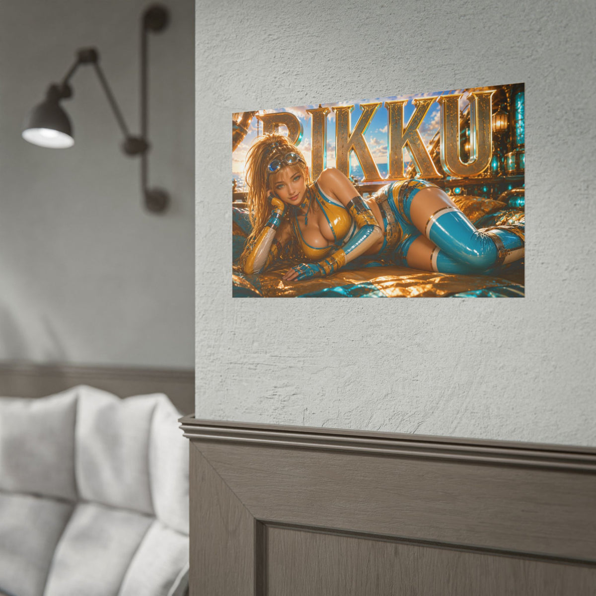 Rikku Character Poster Gamer Room Wall Art Collectible Decor Collectible Print