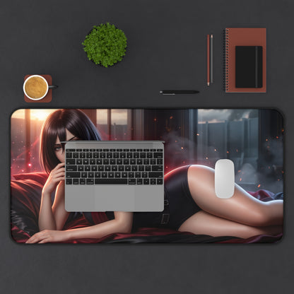 Attack on Titan Mouse Pad, Mikasa Desk Mat, Gamer Gift XXL