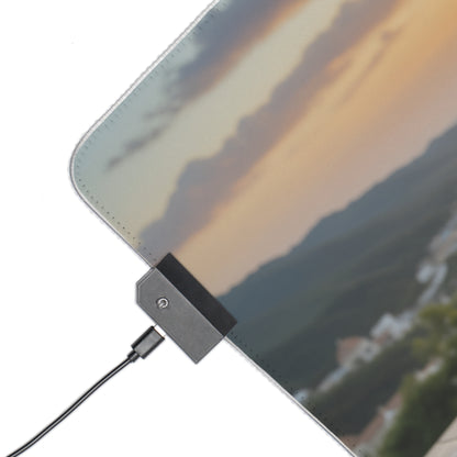 Nico Robin Desk Mat – LED RGB Pad, Waifu Anime Girl Gaming Setup