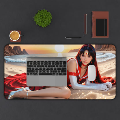 Килимок для столу Sailor Mars, килимок для миші Sailor Moon, декор для столу з аніме-дівчиною