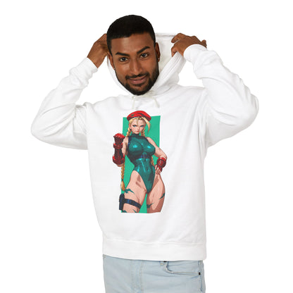 Cammy White Hoodie | Street Fighter Hoodie | Anime Fighter Girl Pullover