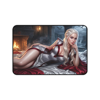 Game of Thrones Mouse Pad, Daenerys Desk Mat, Gamer Gift