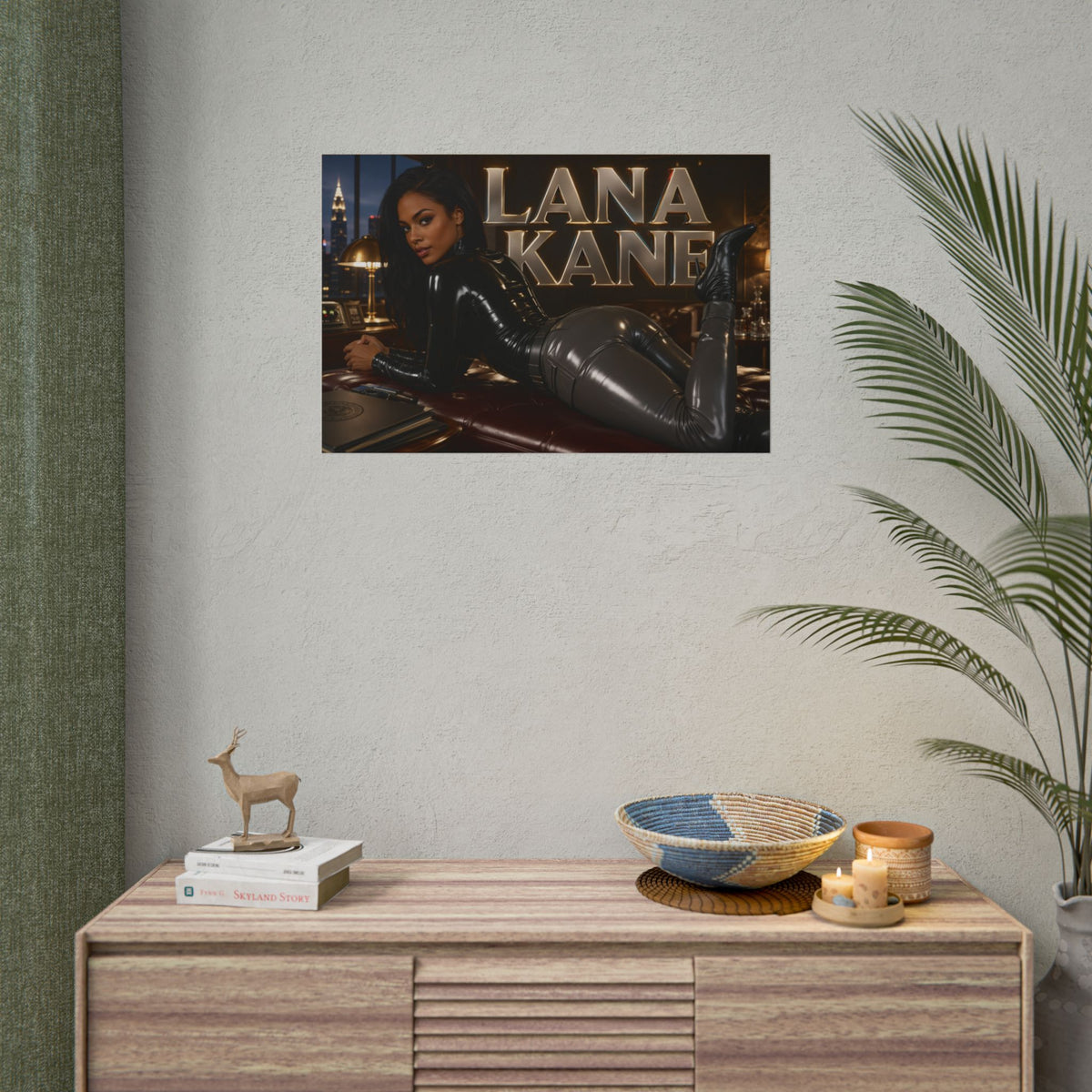 Lana Kane Archer Poster Cartoon Wall Art Room Decor Collectible Print