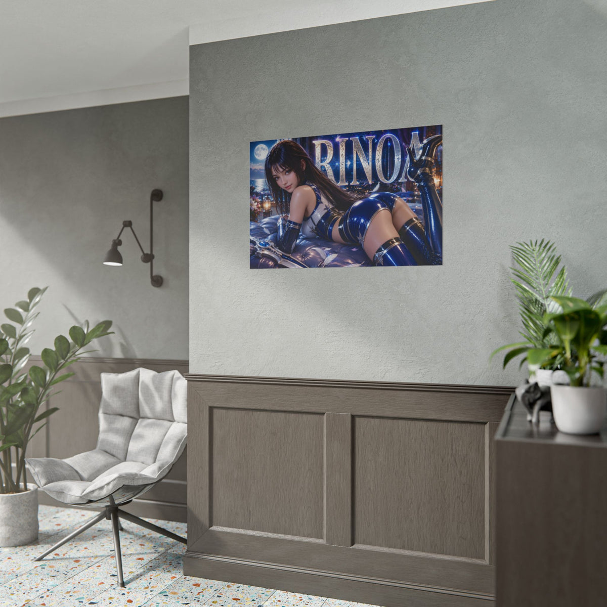 Rinoa Heartilly Poster Gaming Wall Art Gamer Room Decor Collectible Print