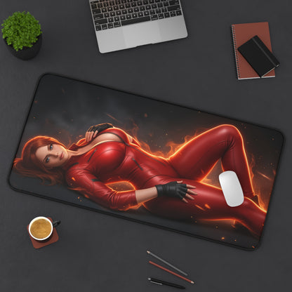 Resident Evil Mouse Pad, Claire Redfield Desk Mat, Gamer Gift