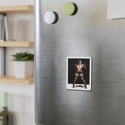 Tifa Lockhart FF7 Magnet – Sexy Anime-Kriegerin Magnet, Deko für heiße Gamerinnen
