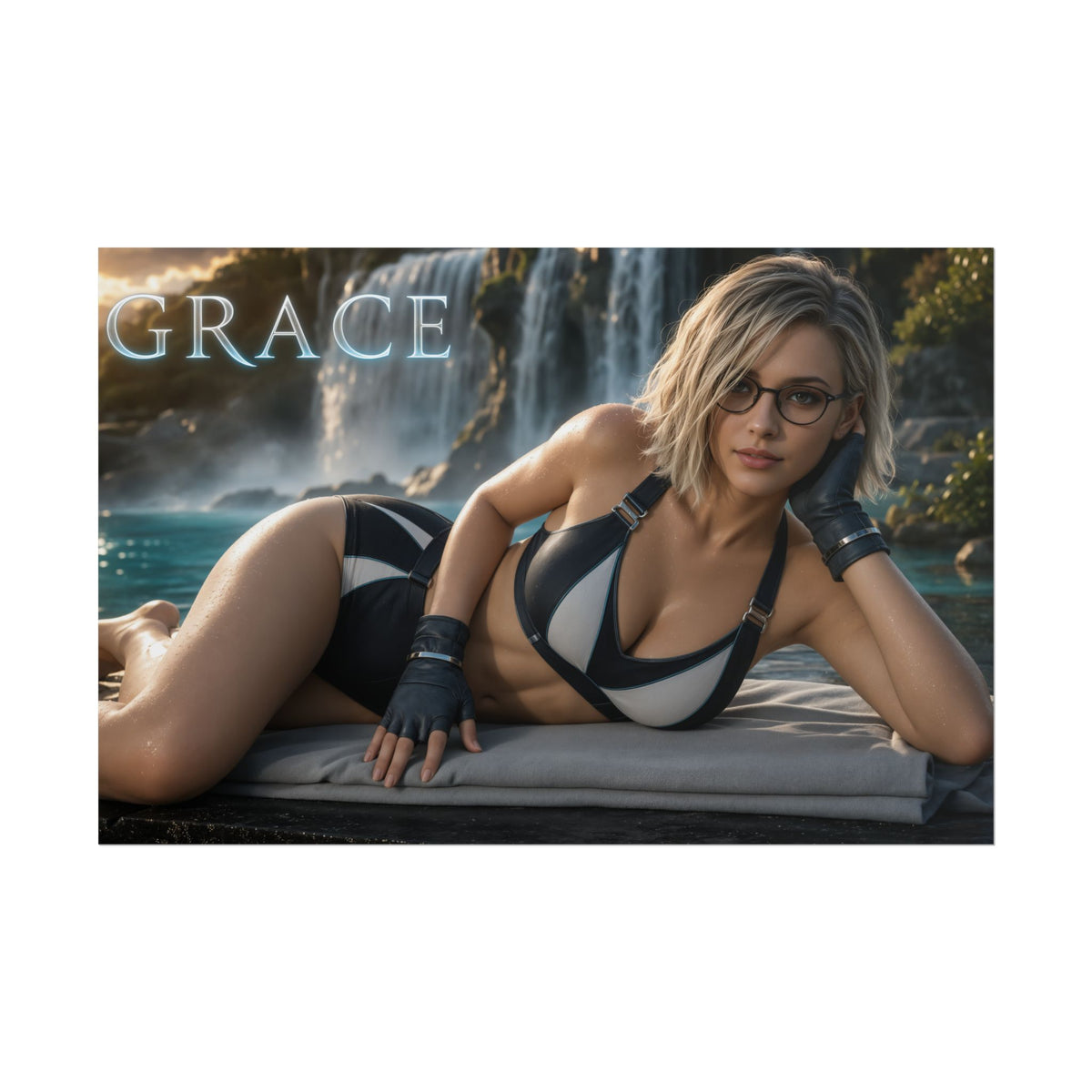 Grace Ashcroft Wall Art Poster PC Gaming Decor Bedroom Collector Print