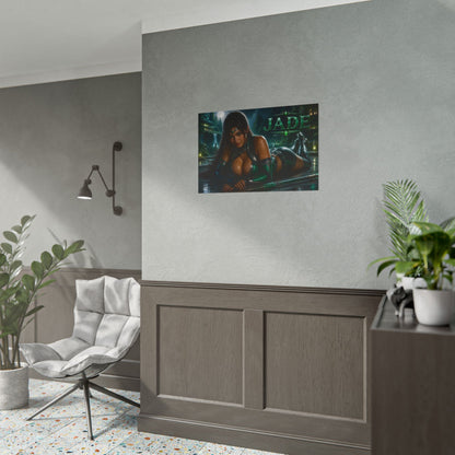Jade Character Poster Mortal Kombat Gaming Setup Wall Decor Collector Print