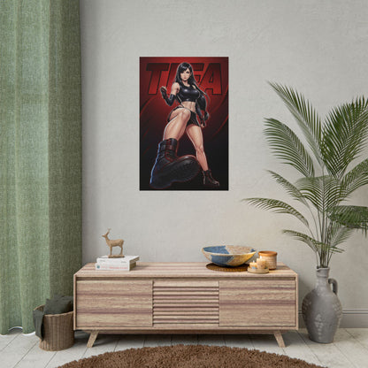 Tanya Mortal Kombat Poster, Mortal Kombat Wall Art Print, Warrior Princess Decor, Fighting Game Wall Art, Gamer Gift