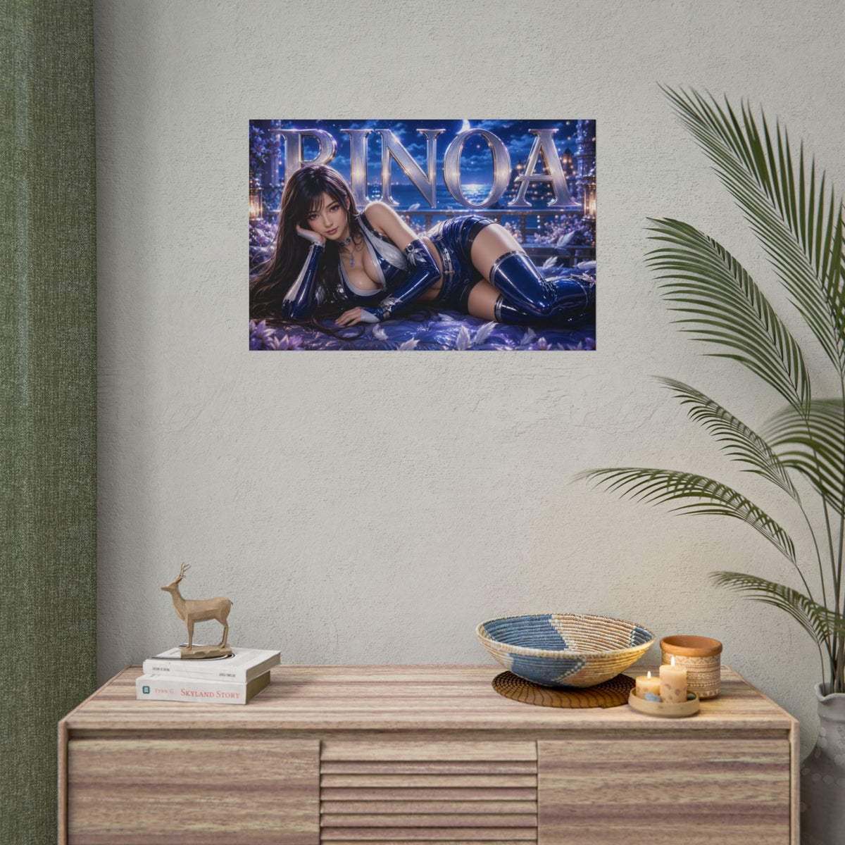 Rinoa Heartilly Character Poster Gamer Room Wall Art Collectible Decor