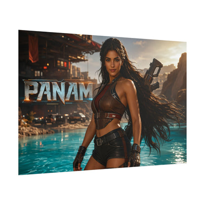 Panam Palmer Character Poster Cyberpunk Gaming Setup Wall Decor Collector Print