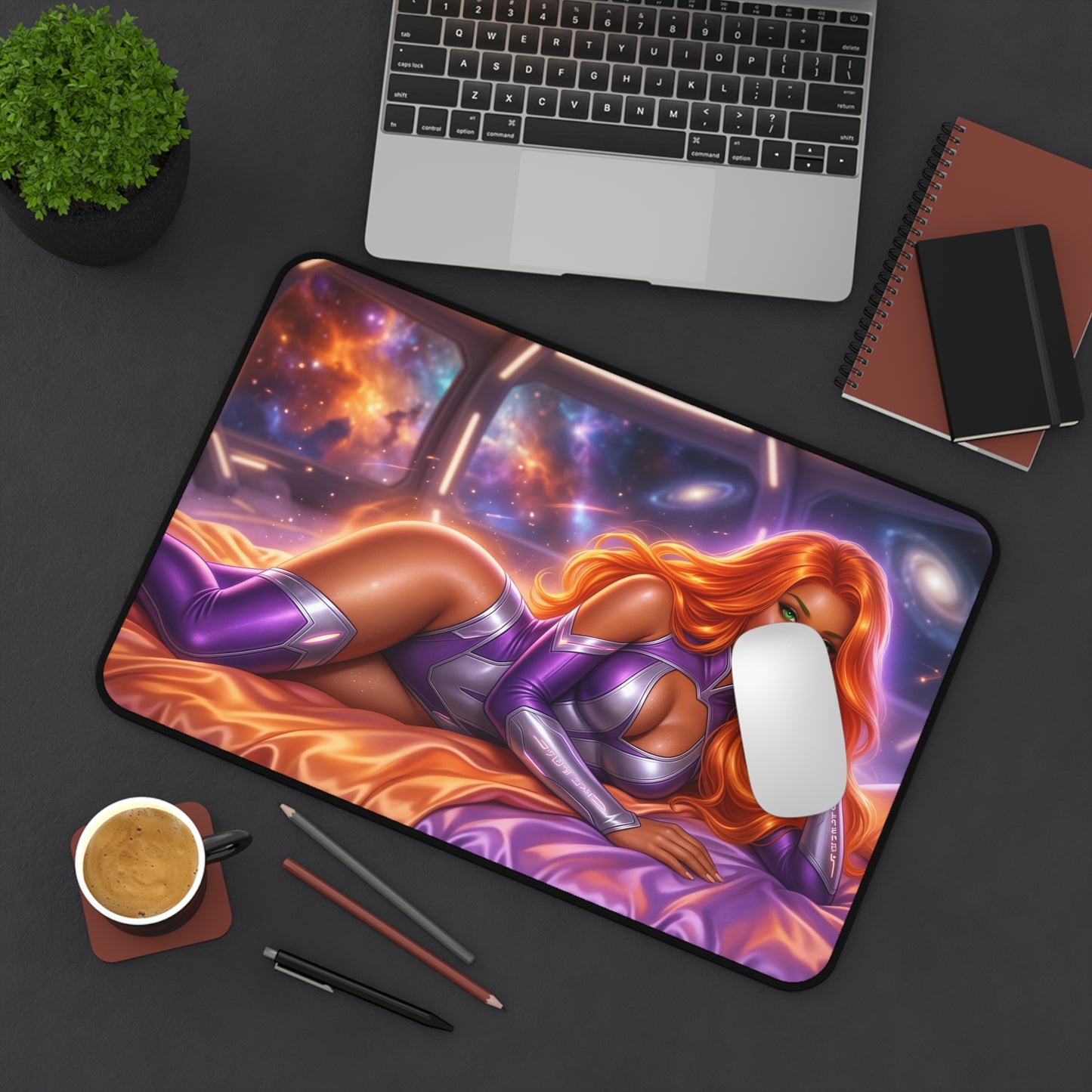 DC Comics Mouse Pad, Starfire Desk Mat, Gamer Gift XXL