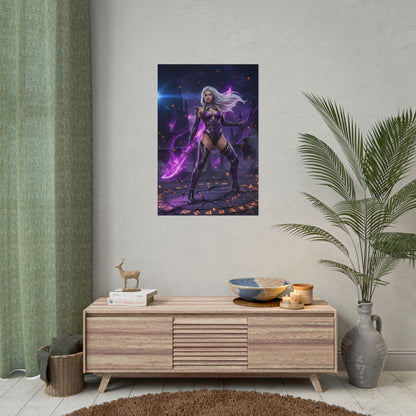 Sindel Poster – Mortal Kombat Wall Art Print, Edenian Queen Decor