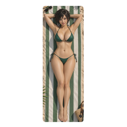Yuffie Yoga Mat – Sexy Final Fantasy Character Workout Mat 24x72