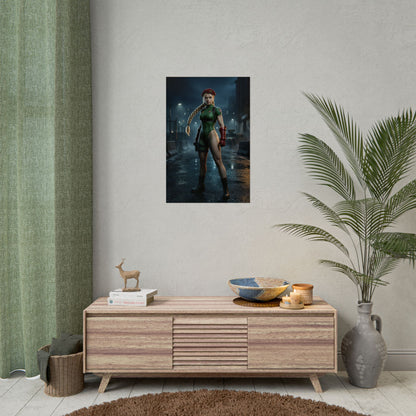 Cammy White Poster Street Fighter Wall Art Print Gaming Room Decor