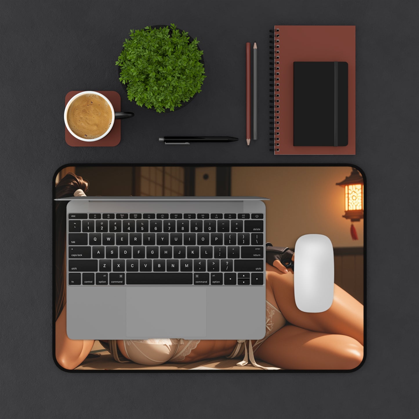 Ibuki Schreibtischunterlage, Street Fighter Ninja Girl Mauspad, Anime Gaming Schreibtisch-Setup