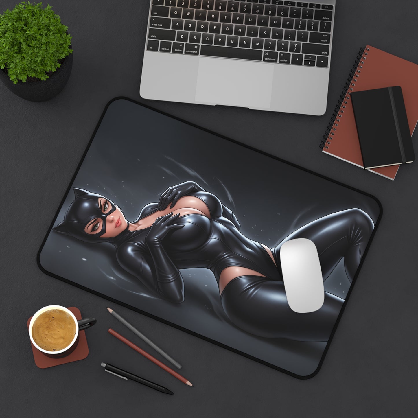 DC Comics Mouse Pad, Catwoman Desk Mat, Large Desk Pad