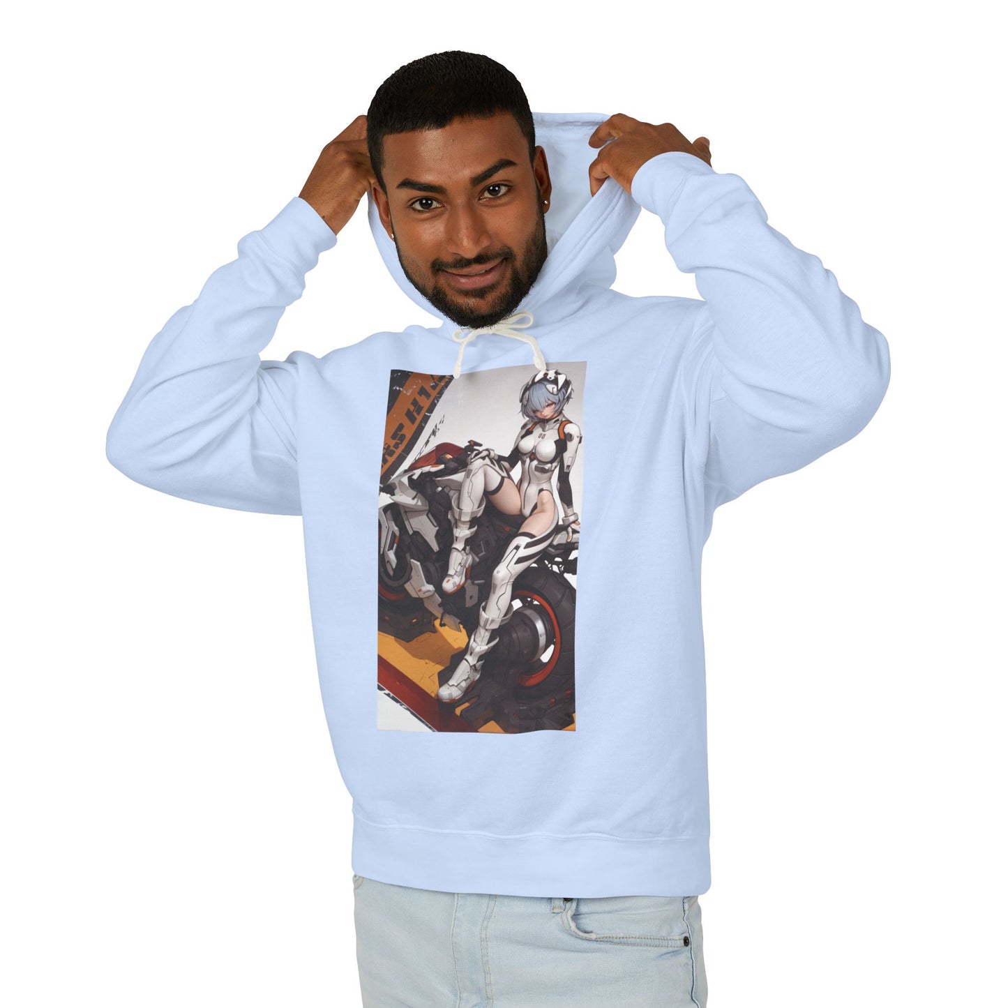 Rei Ayanami Hoodie | Evangelion Hoodie | Anime Mecha Pilot Pullover