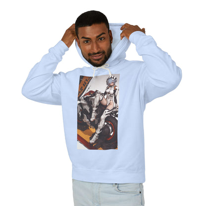 Rei Ayanami Hoodie | Evangelion Hoodie | Anime Mecha Pilot Pullover