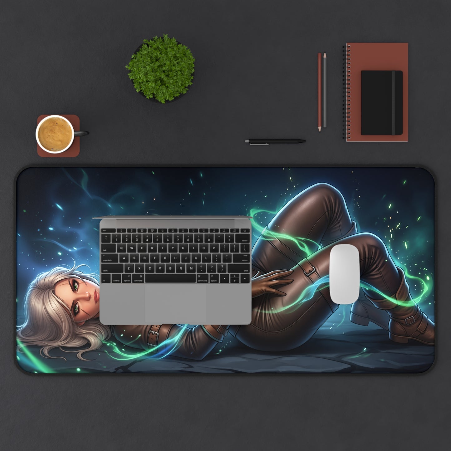 The Witcher Mouse Pad, Ciri Desk Mat, Gaming Mouse Pad XXL