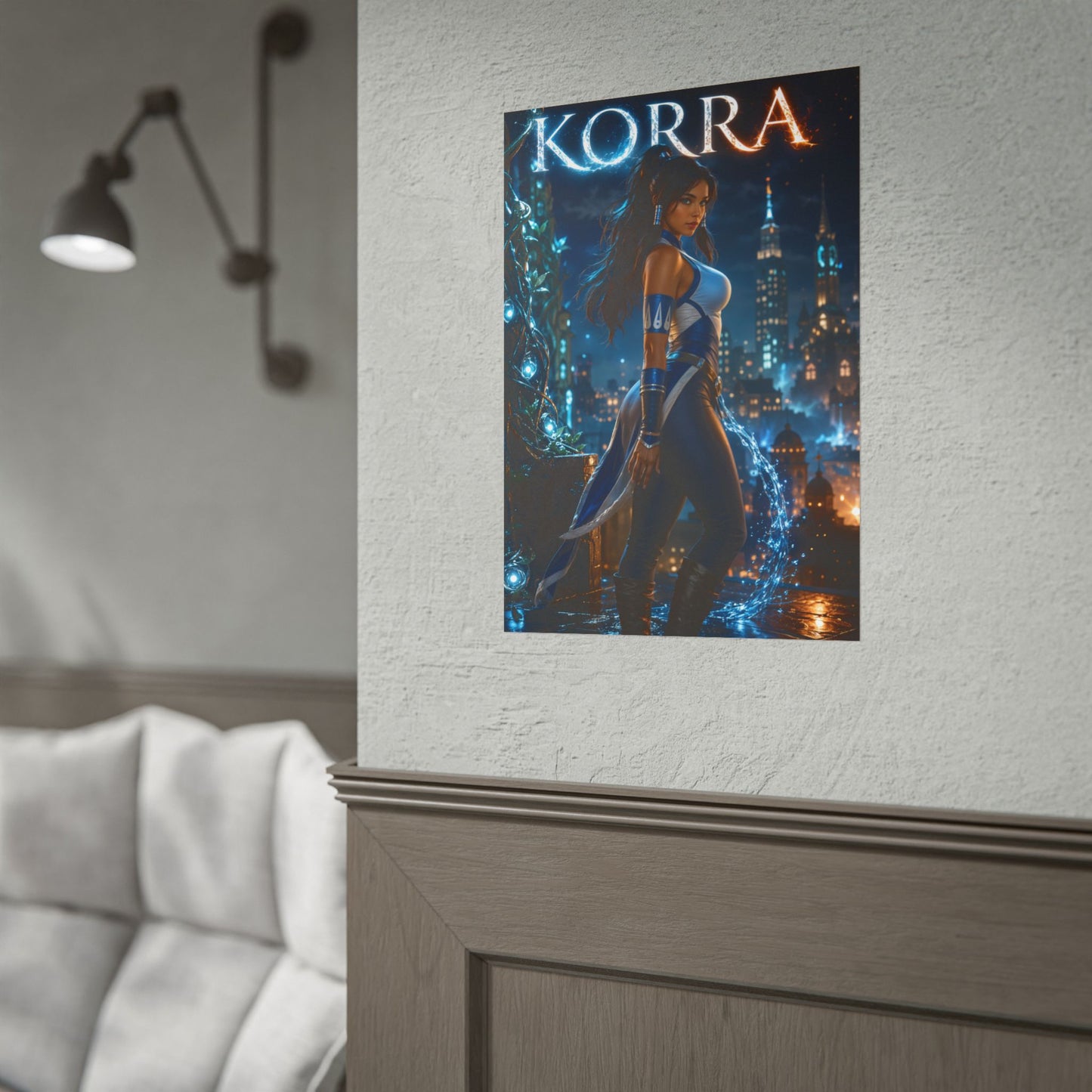 Avatar Korra Poster Legend of Korra Wall Art Print Decor