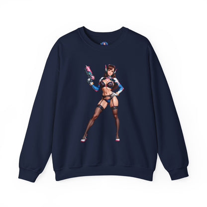 Толстовка D.Va, футболка Overwatch Crewneck, ігровий одяг для фанатів та гравців кіберспорту